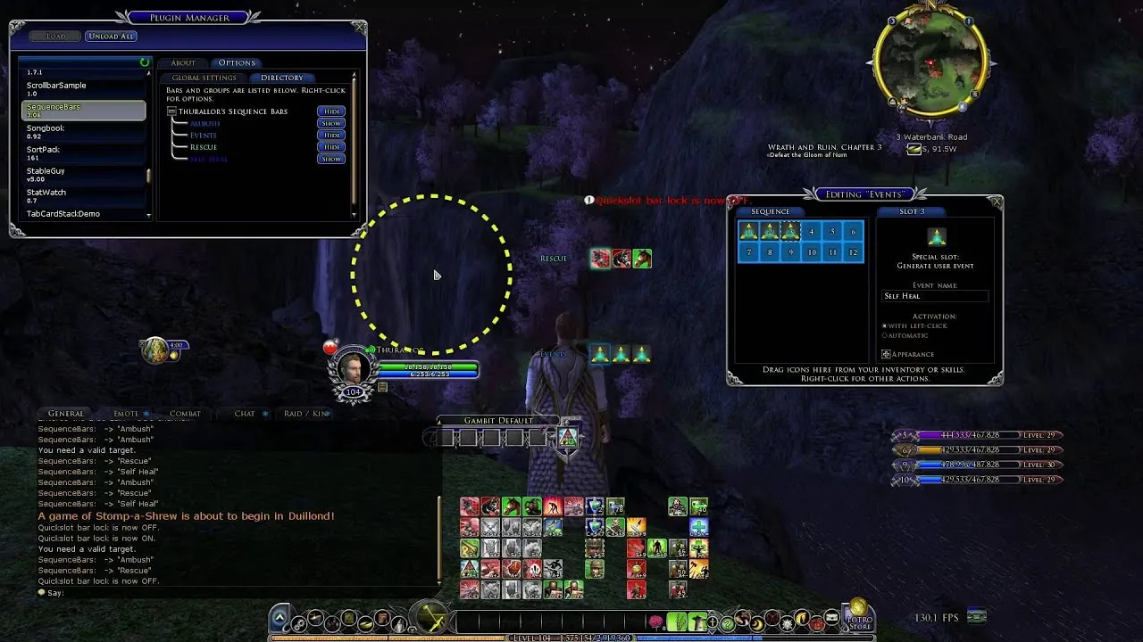 LOTRO Auto Path Combat Bot